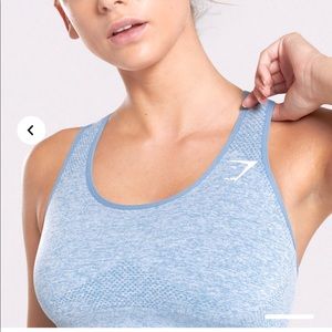 Gymshark Vital Seamless Sports Bra - Blue